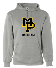 2024 Mid Prairie Baseball (MP Design) Badger - Performance Fleece Hooded Sweatshirt