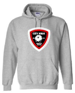2024 City High Girls Soccer Gildan - Heavy Blend™ Hooded Sweatshirt