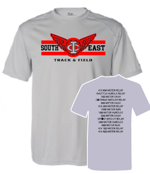 2024 South East Track & Field Badger - B-Core Sport Shoulders T-Shirt