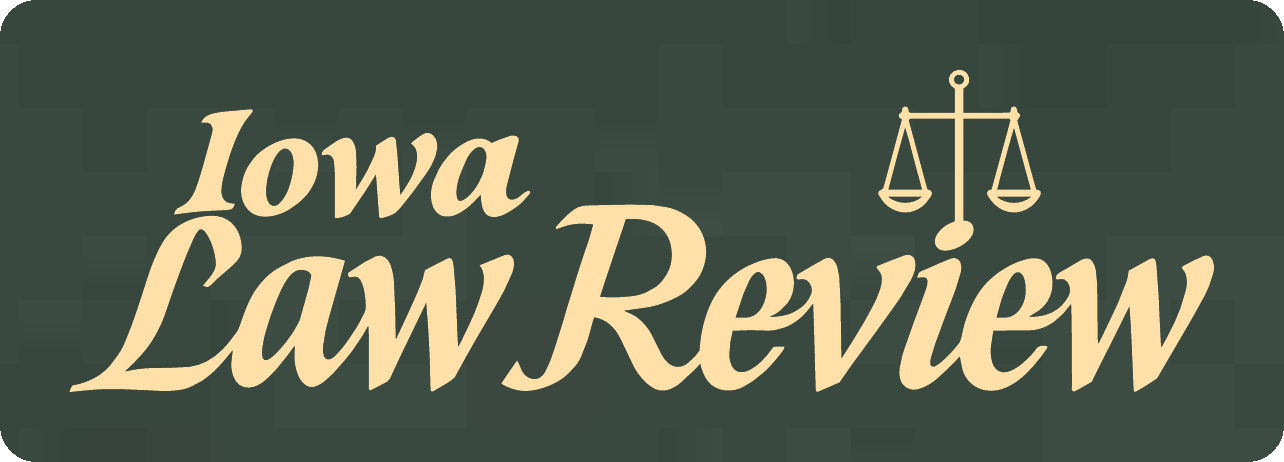 2026 Iowa Law Review
