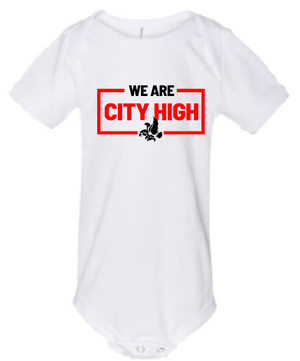 2025 City High Fall Spirit Bella + Canvas - Infant Jersey One Piece (We Are Design)