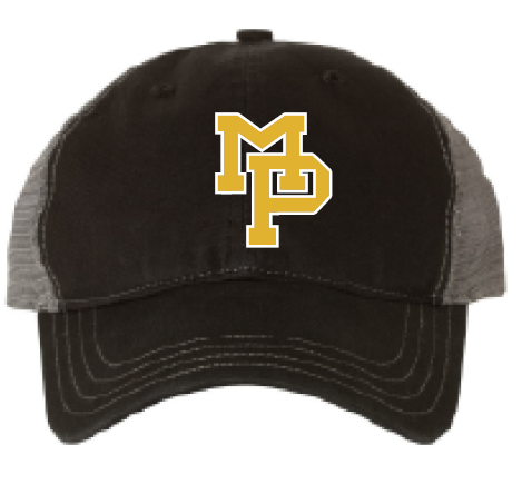 2026 Mid Prairie Baseball Richardson - Garment-Washed Trucker Cap