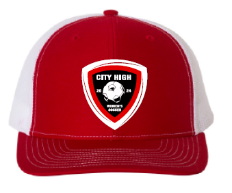 2024 City High Girls Soccer Richardson - Adjustable Snapback Trucker Cap