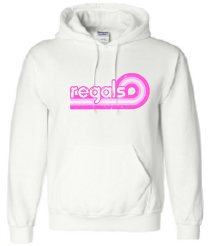 2025 Regina Pink Gildan - DryBlend® Hooded Sweatshirt (Wave Design)