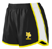 2024 Mid Prairie Baseball (MP Design) Augusta Sportswear - Women's Pulse Team Running Shorts