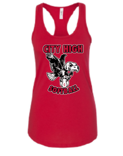 2026 City High Softball Next Level - Women's Ideal Racerback Tank