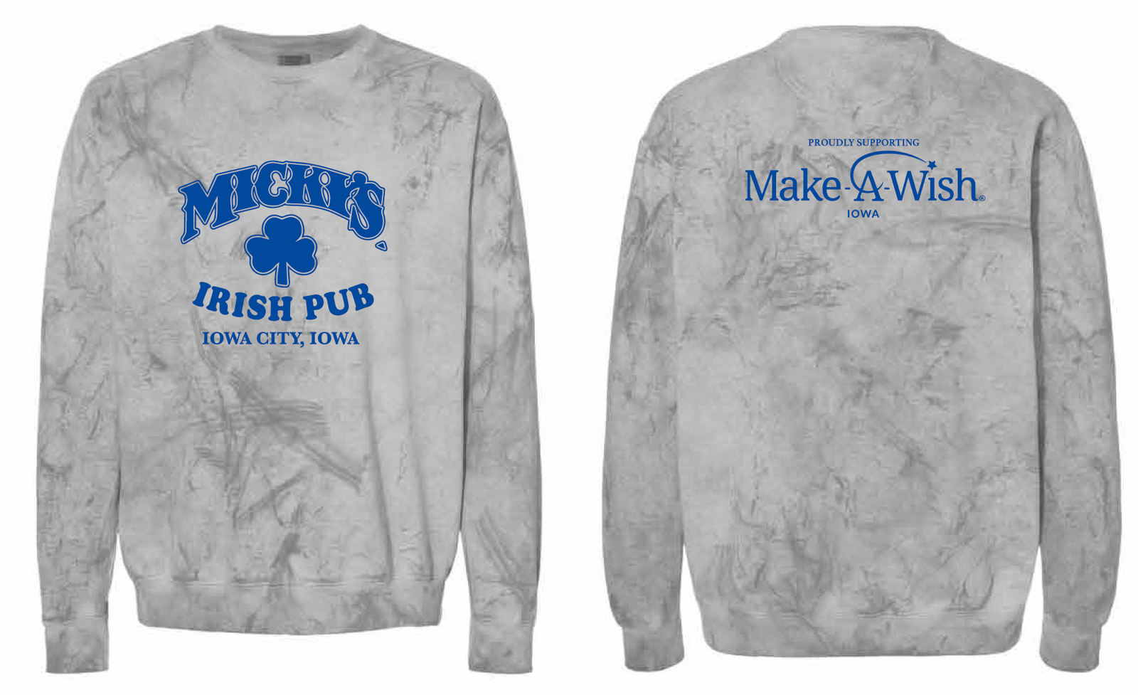 2026 Micky's Make a Wish Comfort Colors - Unisex Colorblast™ Crewneck Sweatshirt