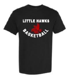 2024 City High Girls Basketball Comfort Colors - Garment-Dyed <B>Youth</B> Heavyweight T-Shirt (Hawk Design)