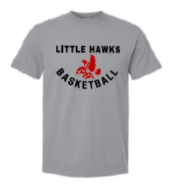 2024 City High Girls Basketball Comfort Colors - Garment-Dyed Heavyweight T-Shirt (Hawk Design)