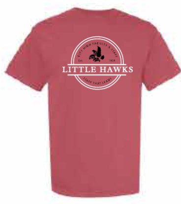 2025 City High Faculty and Staff Comfort Colors - Garment-Dyed Heavyweight T-Shirt (Circle Design)