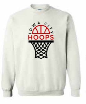2025 Iowa City Hoops Gildan - Heavy Blend™ Crewneck Sweatshirt (Net Design)