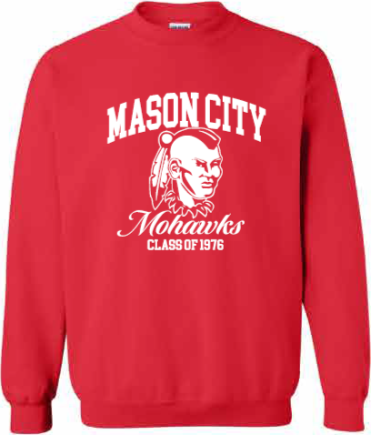 2026 Mason City Class of 76 Reunion Gildan - Heavy Blend™ Crewneck Sweatshirt