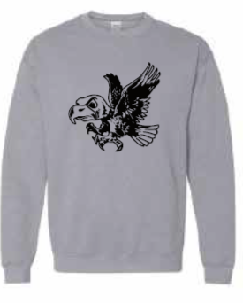 2025 Iowa City Hoops Gildan - Heavy Blend™ Crewneck Sweatshirt (Herky Design)