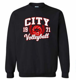 2026 City High Volleyball Gildan - Heavy Blend™ Crewneck Sweatshirt