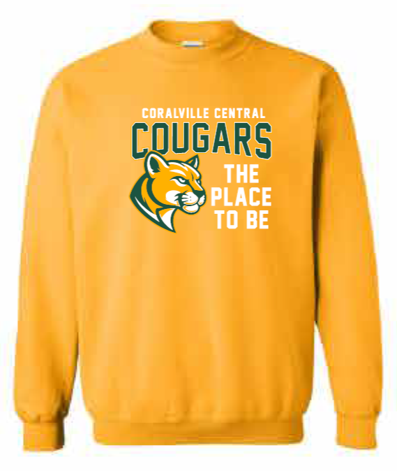 2025 Coralville Central Gildan - Heavy Blend™ Crewneck Sweatshirt