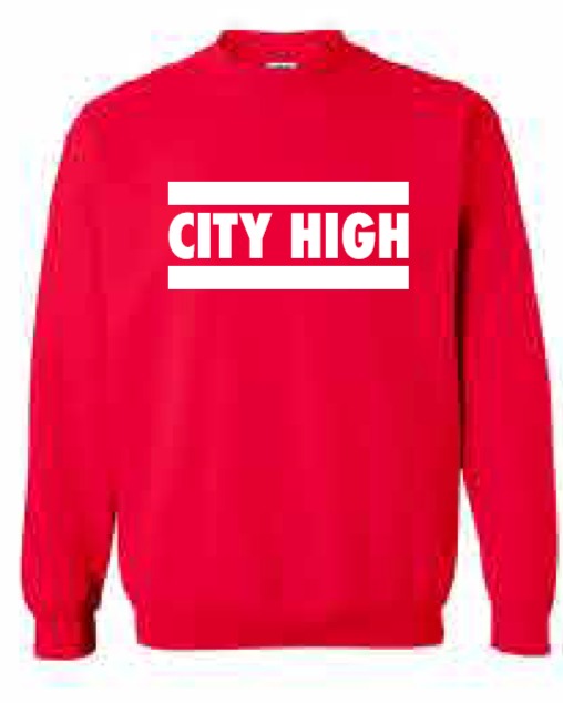 2025 City High Winter Apparel Gildan - Heavy Blend™ Crewneck Sweatshirt