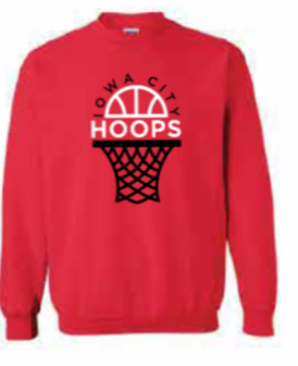 2025 Iowa City Hoops Gildan - Heavy Blend™ Crewneck Sweatshirt (Net Design)