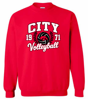 2026 City High Volleyball Gildan - Heavy Blend™ Crewneck Sweatshirt