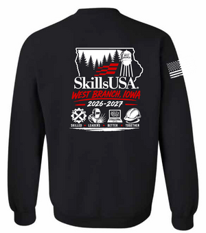 2026 West Branch Skills USA Gildan - Heavy Blend™ Crewneck Sweatshirt