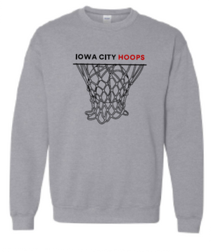 2024 Iowa City Hoops Gildan - Heavy Blend™ Crewneck Sweatshirt (Net Design)