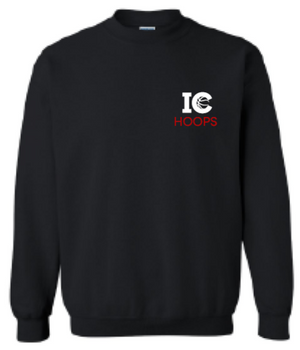 2024 Iowa City Hoops Gildan - Heavy Blend™ Crewneck Sweatshirt (Pocket Logo Design)