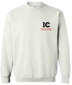 2024 Iowa City Hoops Gildan - Heavy Blend™ Crewneck Sweatshirt (Pocket Logo Design)