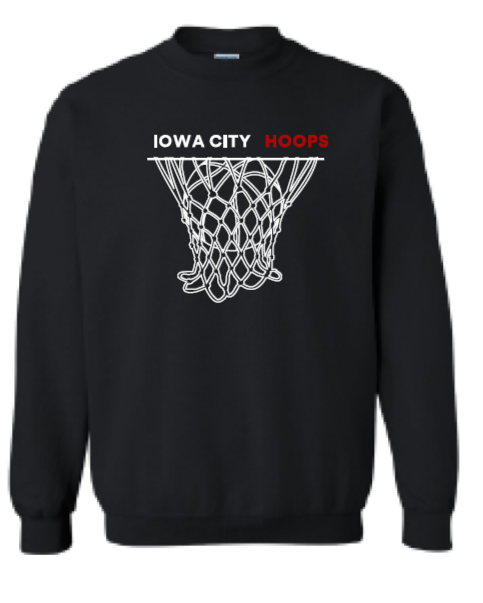 2024 Iowa City Hoops Gildan - Heavy Blend™ Crewneck Sweatshirt (Net Design)