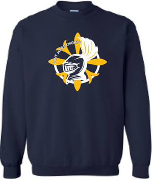 2024 St. James Elementary Gildan - Heavy Blend™ Crewneck Sweatshirt (Knight Design)