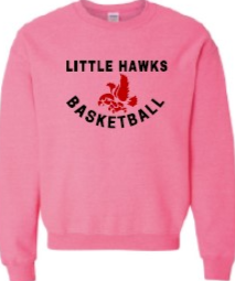 2024 City High Girls Basketball Gildan - Heavy Blend™ Crewneck Sweatshirt (Hawk Design)