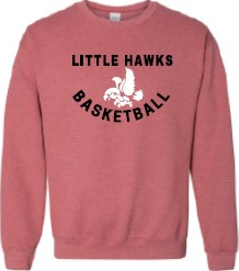 2024 City High Girls Basketball Gildan - Heavy Blend™ Crewneck Sweatshirt (Hawk Design)