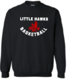 2024 City High Girls Basketball Gildan - Heavy Blend™ Crewneck Sweatshirt (Hawk Design)