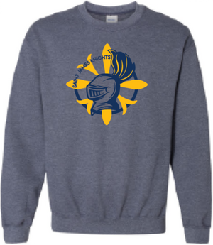 2024 St. James Elementary Gildan - Heavy Blend™ Crewneck Sweatshirt (Knight Design)