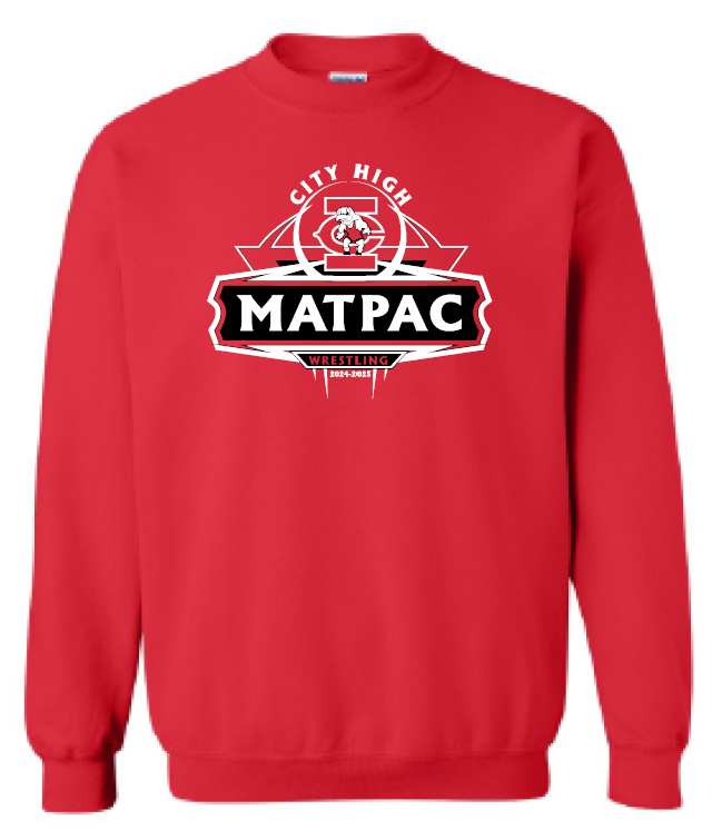 2024 City High Matpac Gildan - Heavy Blend™ Crewneck Sweatshirt