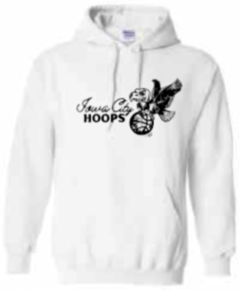 2025 Iowa City Hoops Gildan - Heavy Blend™ Hooded Sweatshirt (Cursive Design)