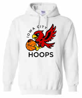 2025 Iowa City Hoops Gildan - Heavy Blend™ Hooded Sweatshirt (Hoops Design)
