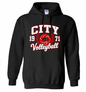2026 City High Volleyball Gildan - Heavy Blend™ Hooded Sweatshirt