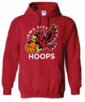 2025 Iowa City Hoops Gildan - Heavy Blend™ Hooded Sweatshirt (Hoops Design)