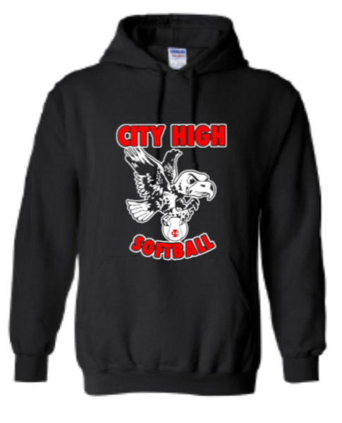 2026 City High Softball Gildan - Heavy Blend™ Hooded Sweatshirt