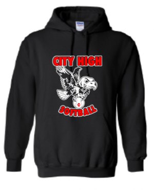 2026 City High Softball Gildan - Heavy Blend™ Hooded Sweatshirt