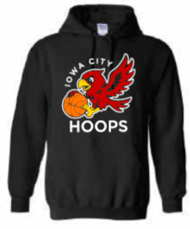 2025 Iowa City Hoops Gildan - Heavy Blend™ Hooded Sweatshirt (Hoops Design)