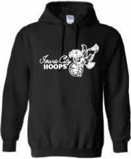2025 Iowa City Hoops Gildan - Heavy Blend™ Hooded Sweatshirt (Cursive Design)