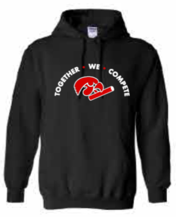 2026 City High Boys Track & Field Gildan - Heavy Blend™ Hooded Sweatshirt (Relays)