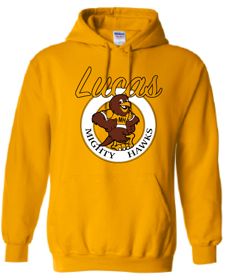 2023 Lucas Elementary Gildan - Heavy Blend™ Hooded Sweatshirt