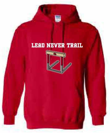 2026 City High Boys Track & Field Gildan - Heavy Blend™ Hooded Sweatshirt (Hurdlers)