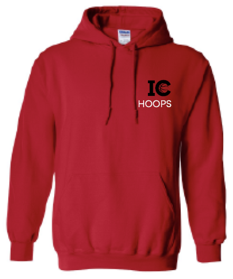 2024 Iowa City Hoops Gildan - Heavy Blend™ Hooded Sweatshirt (Pocket Logo Design)