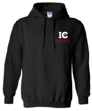 2024 Iowa City Hoops Gildan - Heavy Blend™ Hooded Sweatshirt (Pocket Logo Design)