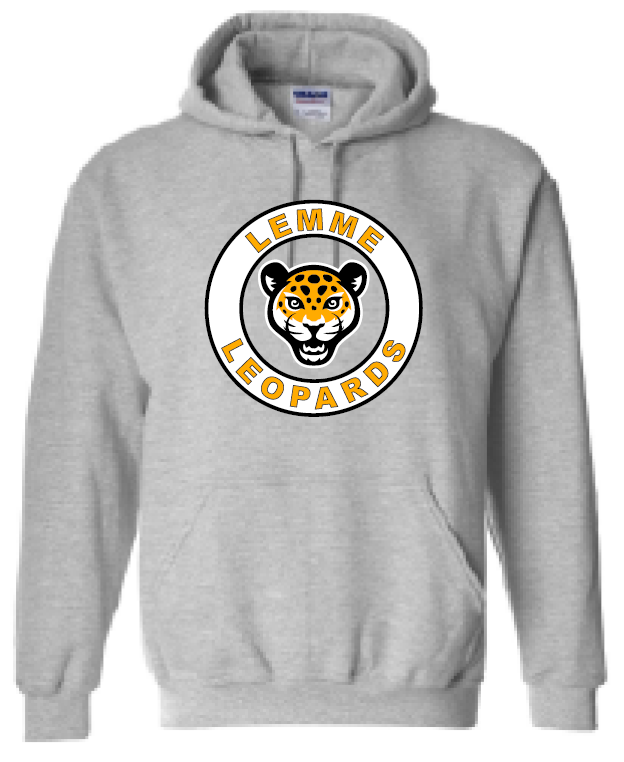 2024 Lemme Leopards Gildan - Heavy Blend™ Hooded Sweatshirt (Leopard Design)