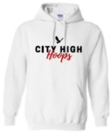 2024 City High Girls Basketball Gildan - Heavy Blend™ Hooded Sweatshirt (Hoops Design)