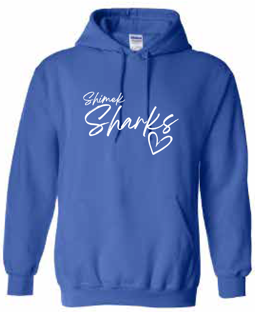 2025 Shimek Elementary Gildan - Heavy Blend™ Hooded Sweatshirt (Heart Design)