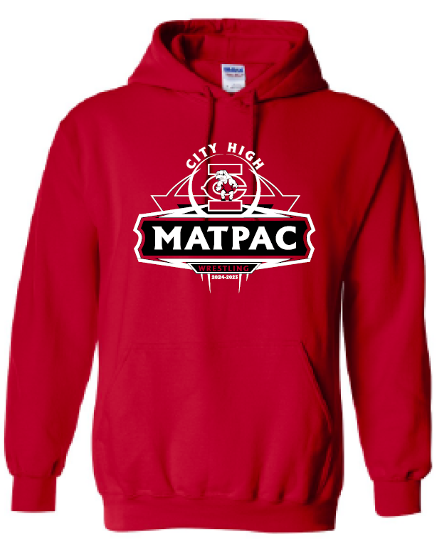 2024 City High Matpac Gildan - Heavy Blend™ Hooded Sweatshirt